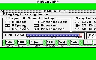 Paula modplayer